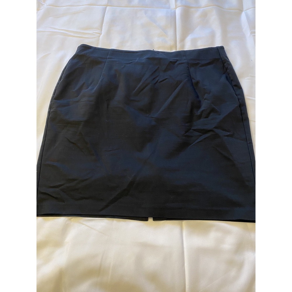 LANE BRYANT "The Modernist Collection" Plus Size 26 Womens Black Straight  Skirt
